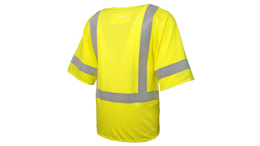 Pyramex RVZ53FR Series Flame Resistant Safety Apparel Small Hi-vis Lime model RVZ5310FRS