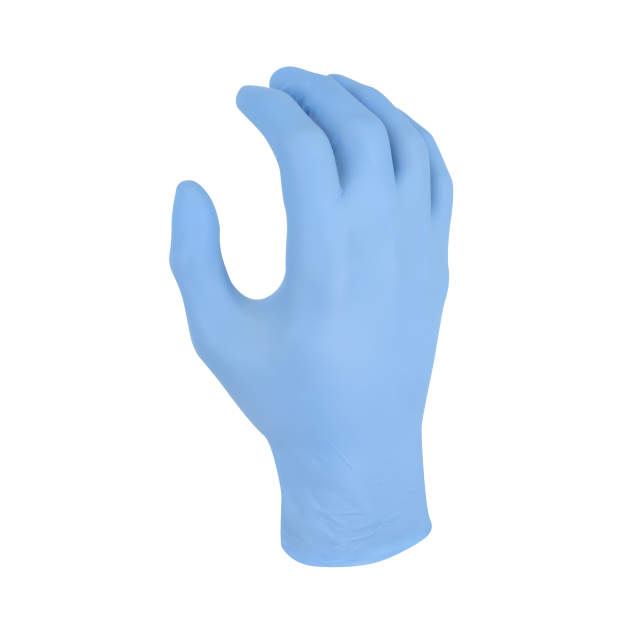 Radians RWG9405 Nitrile Disposable Gloves - 5 Mil Industrial Grade with Textured Grip for Enhanced Protection