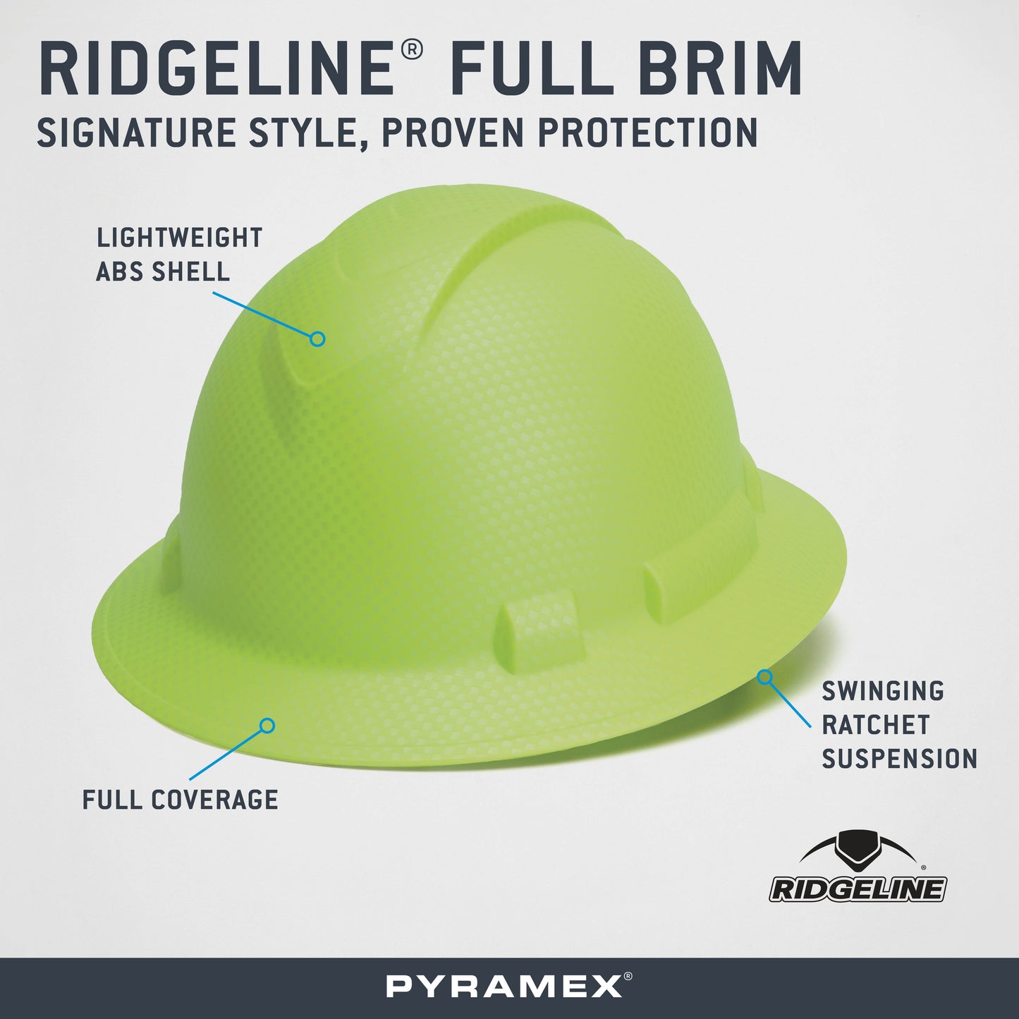 Ridgeline® Full Brim - official Pyramex product image 101