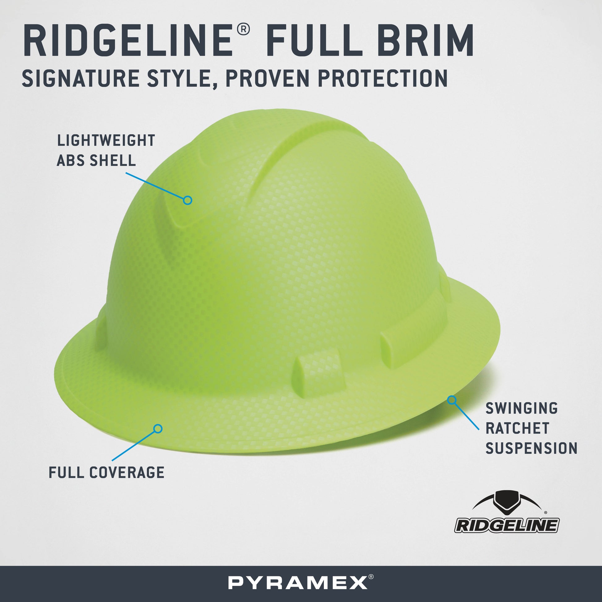 Ridgeline® Full Brim - official Pyramex product image 101