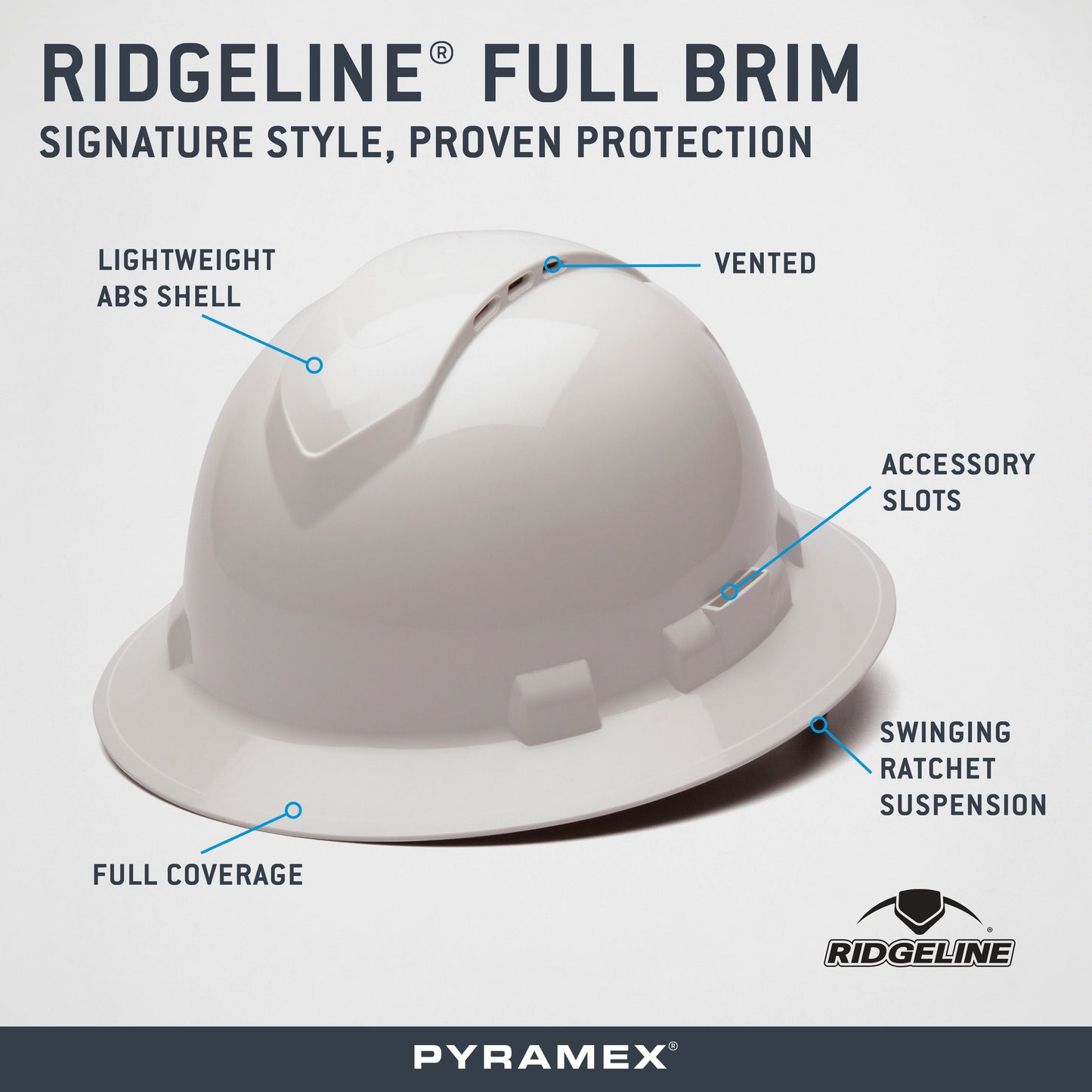 Ridgeline® Full Brim - official Pyramex product image 107