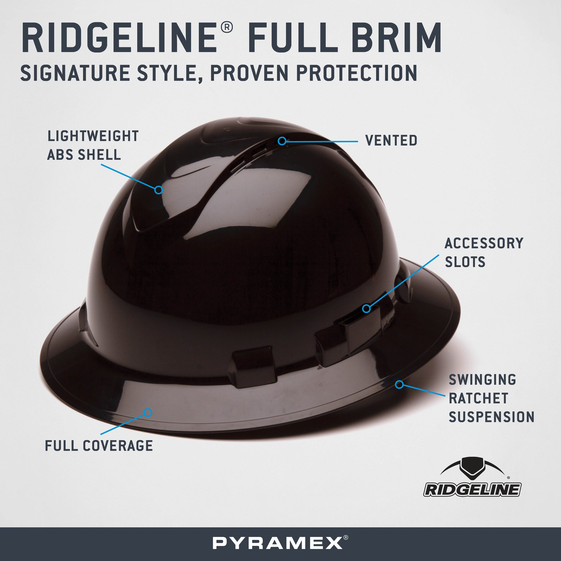 Ridgeline® Full Brim - official Pyramex product image 112