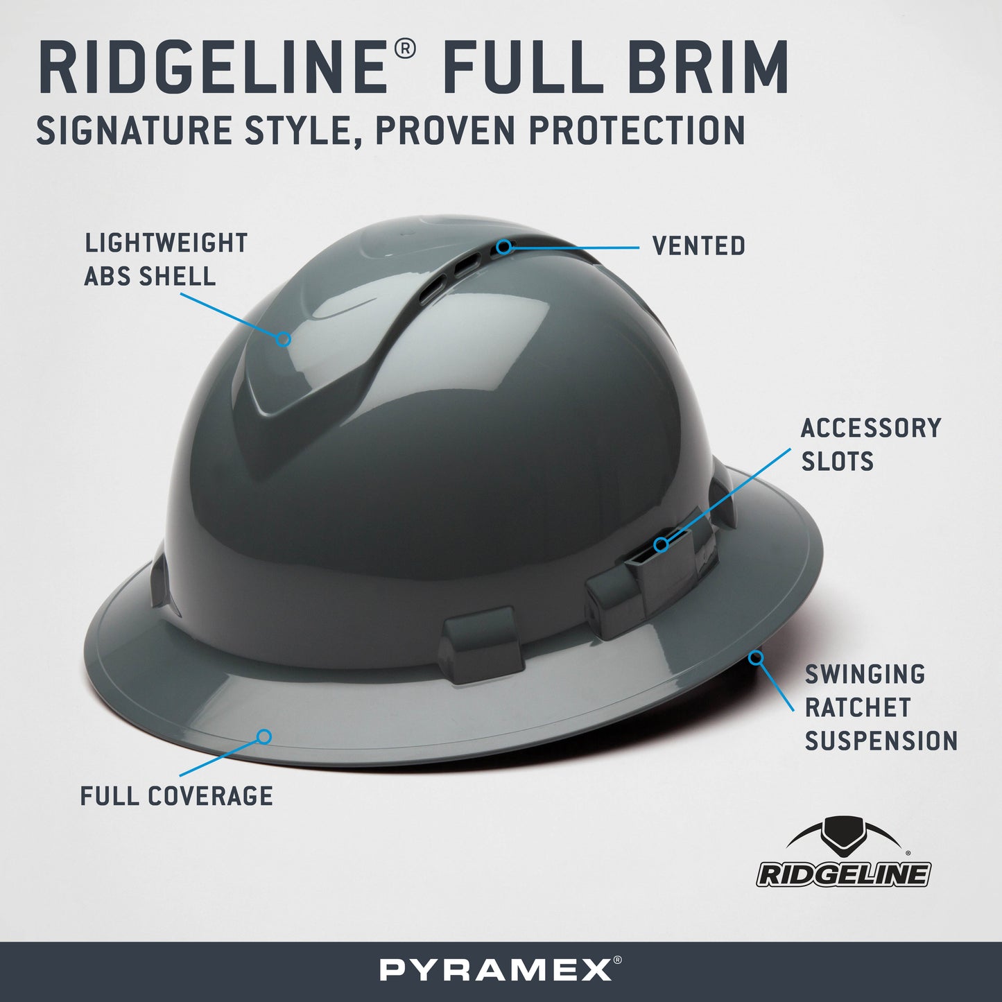 Ridgeline® Full Brim - official Pyramex product image 117
