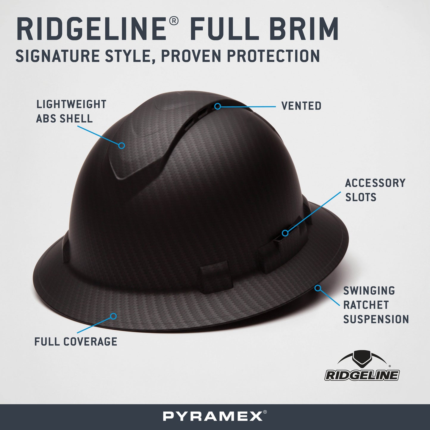 Ridgeline® Full Brim - official Pyramex product image 147