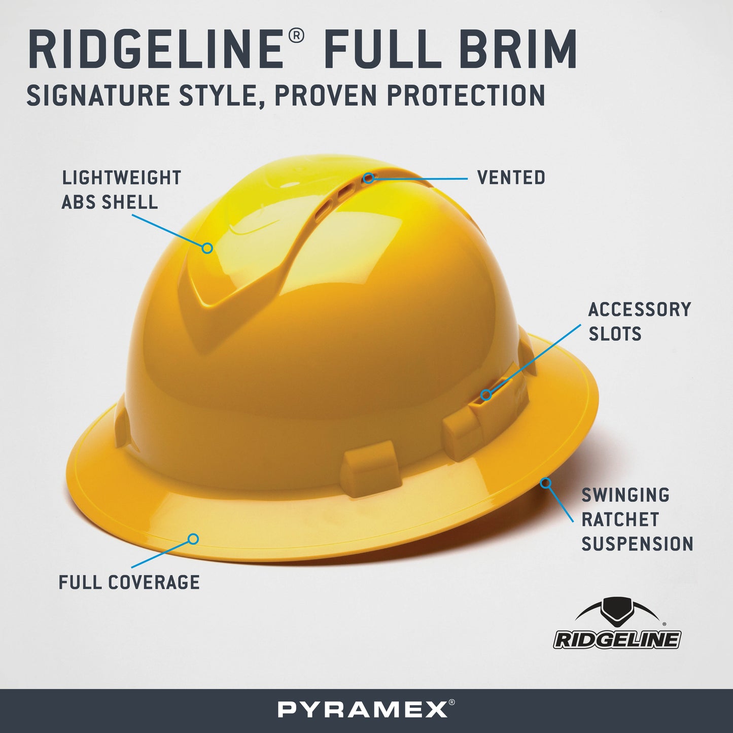Ridgeline® Full Brim - official Pyramex product image 122