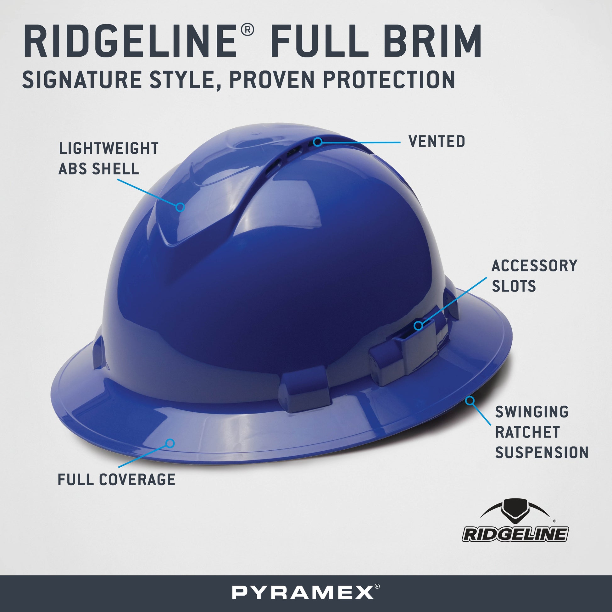Ridgeline® Full Brim - official Pyramex product image 142