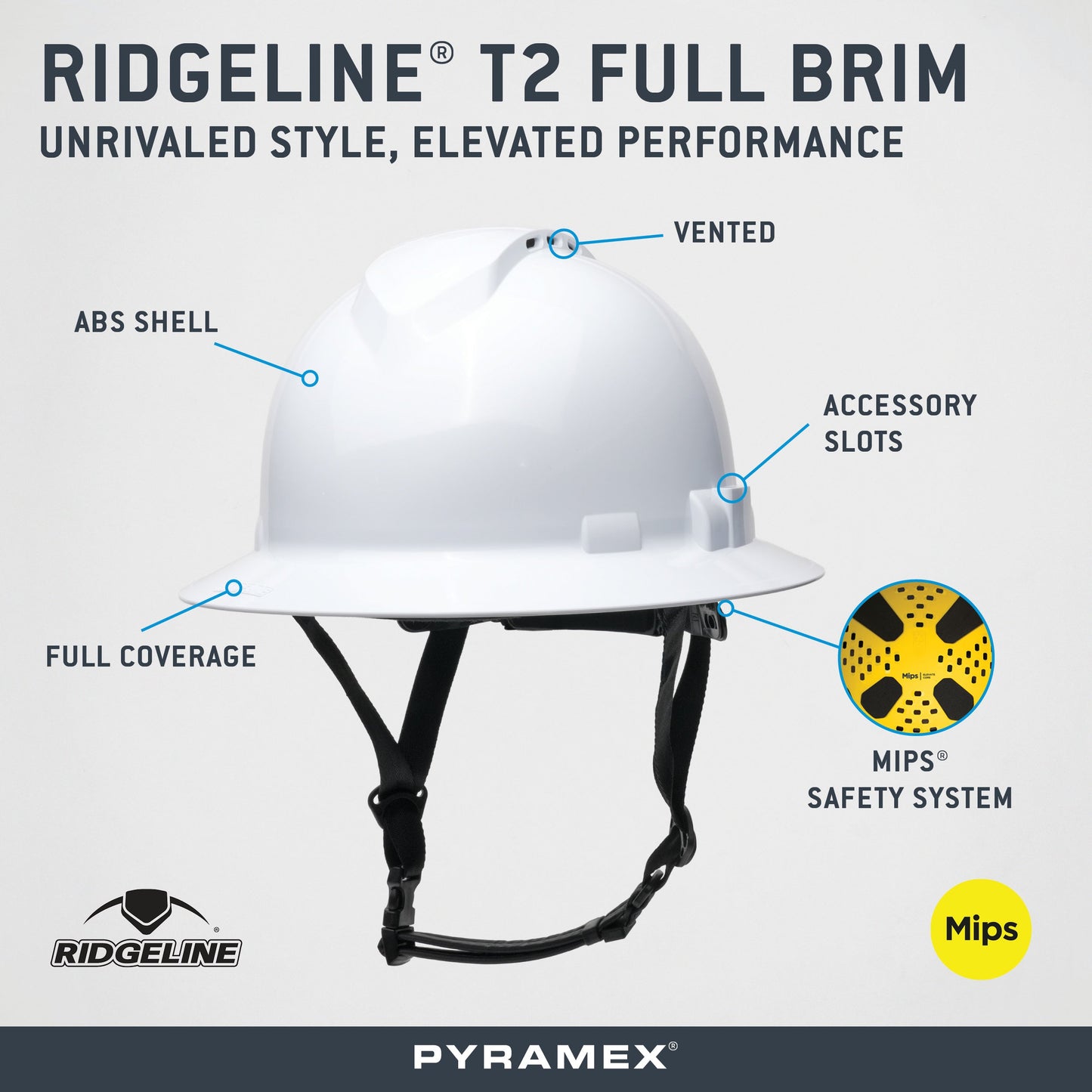 Ridgeline® T2 Full Brim - official Pyramex product image 123