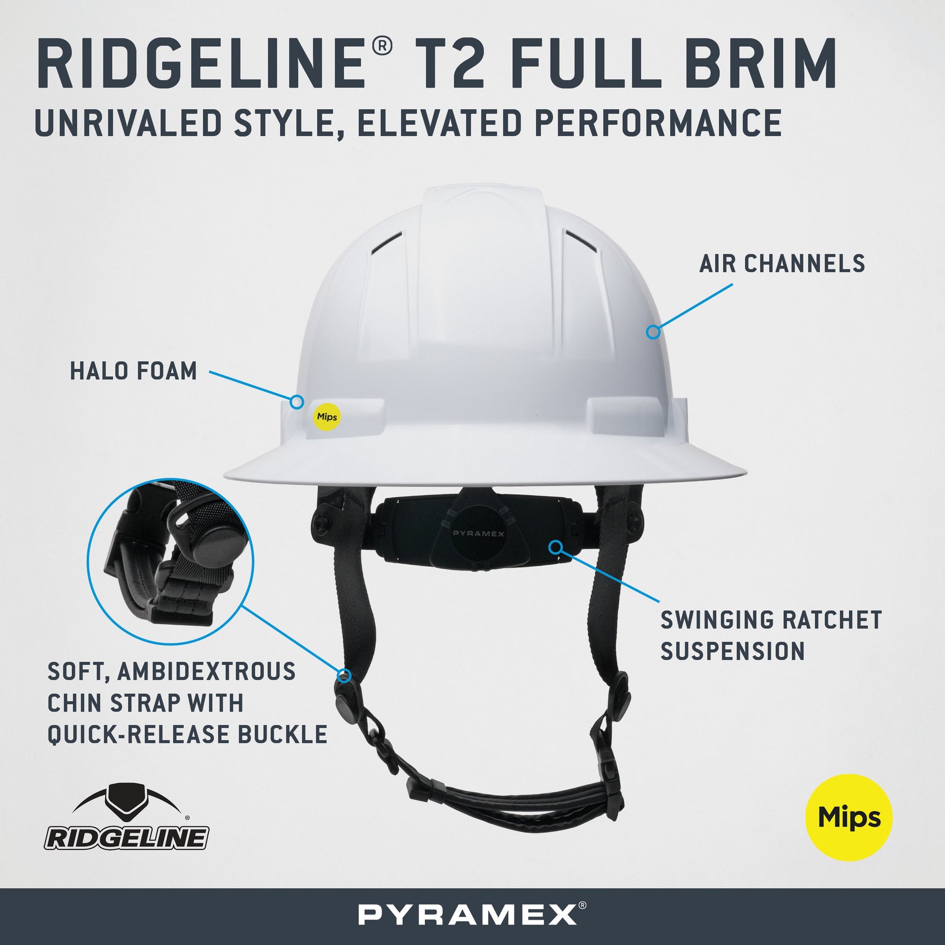 Ridgeline® T2 Full Brim - official Pyramex product image 124