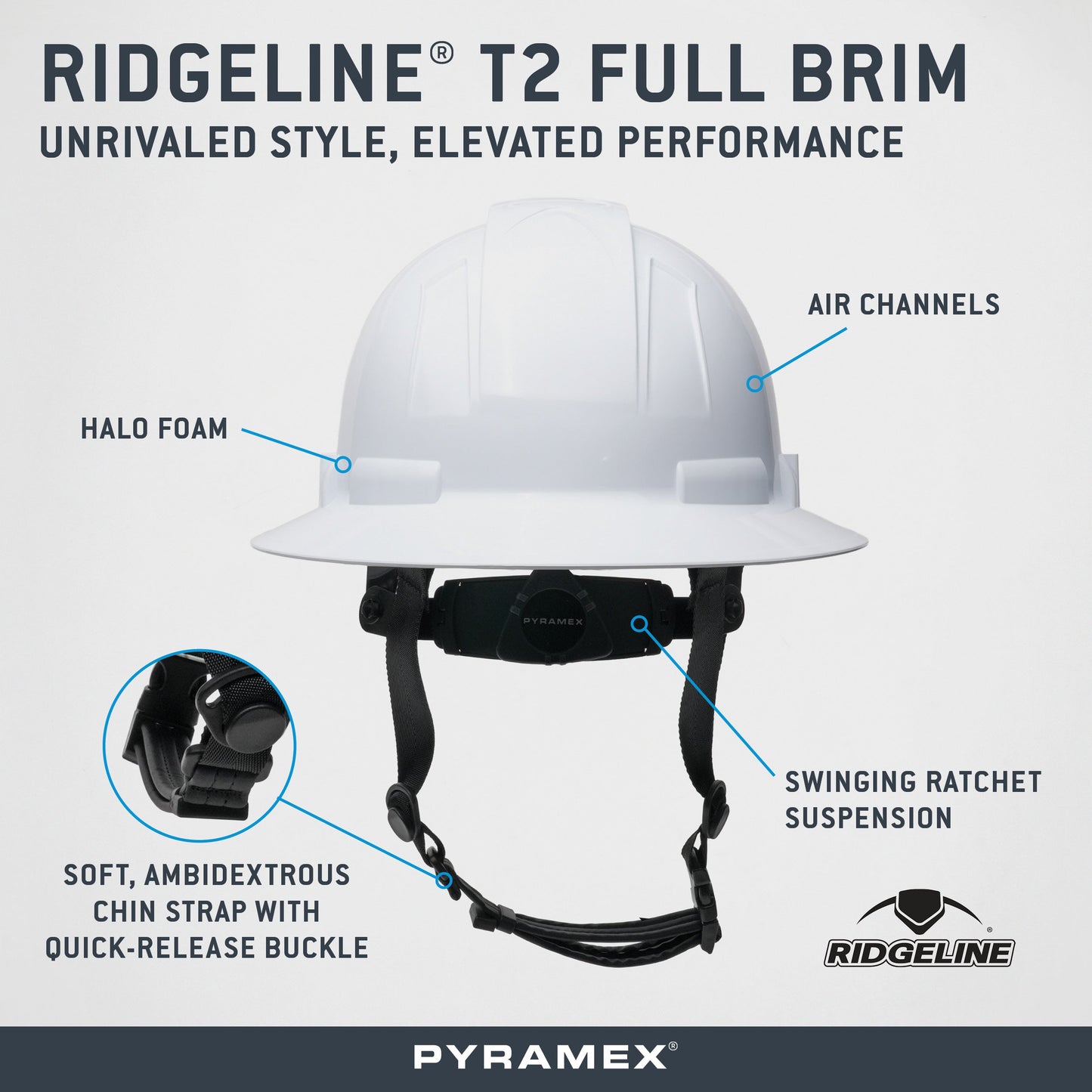 Ridgeline® T2 Full Brim - official Pyramex product image 7