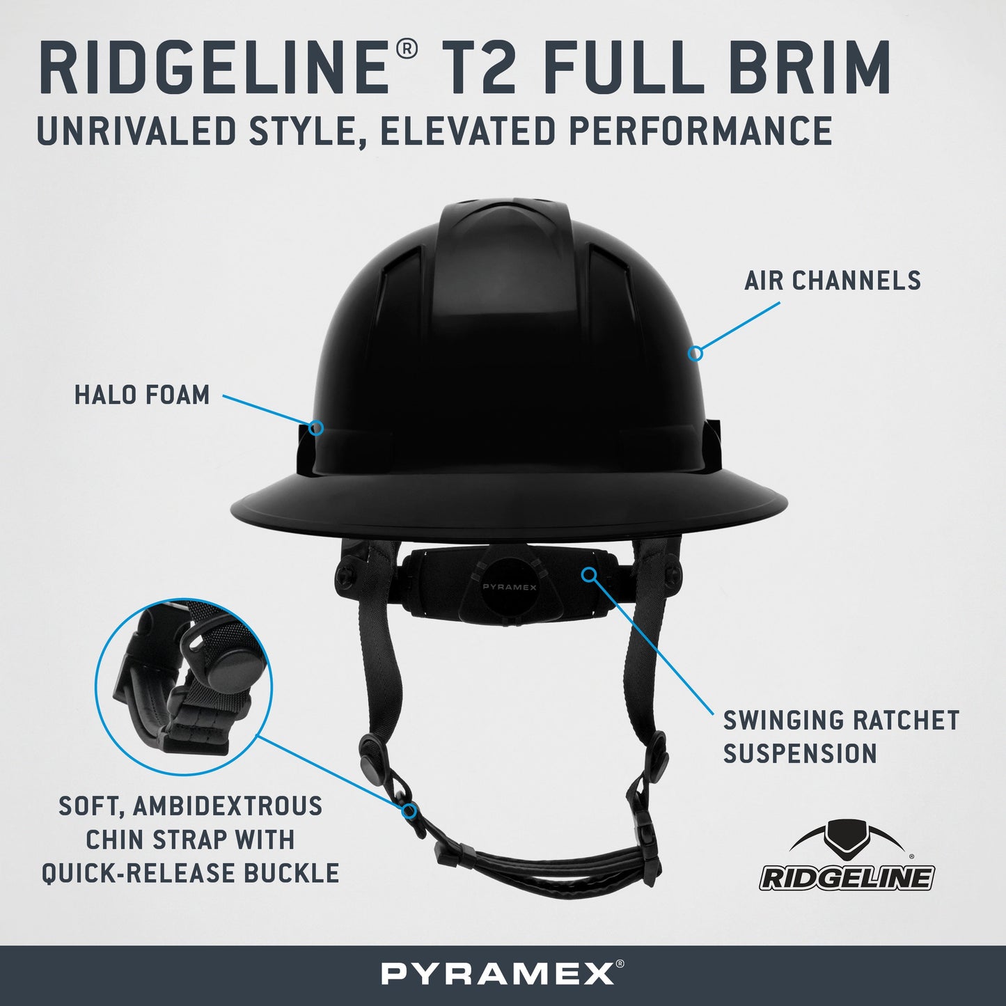 Ridgeline® T2 Full Brim - official Pyramex product image 68