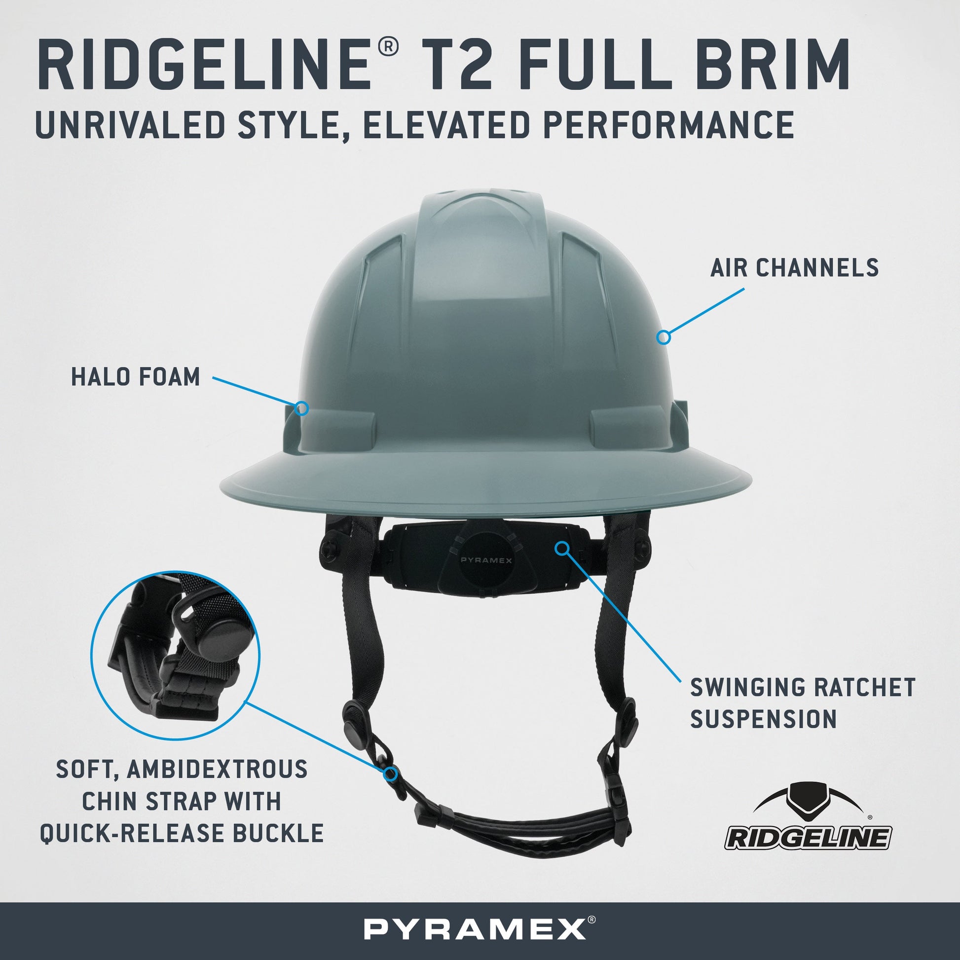 Ridgeline® T2 Full Brim - official Pyramex product image 19