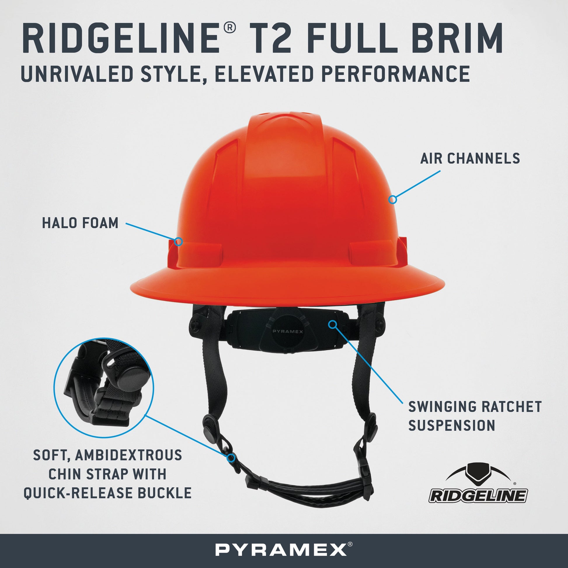 Ridgeline® T2 Full Brim - official Pyramex product image 25