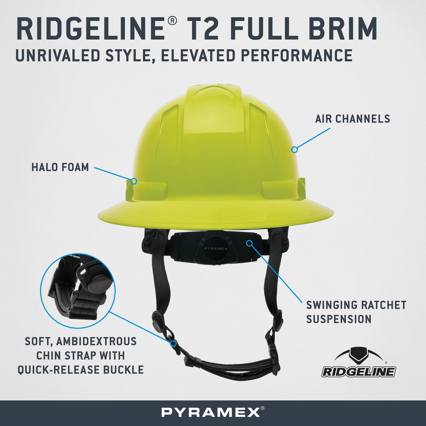 Ridgeline® T2 Full Brim - official Pyramex product image 37