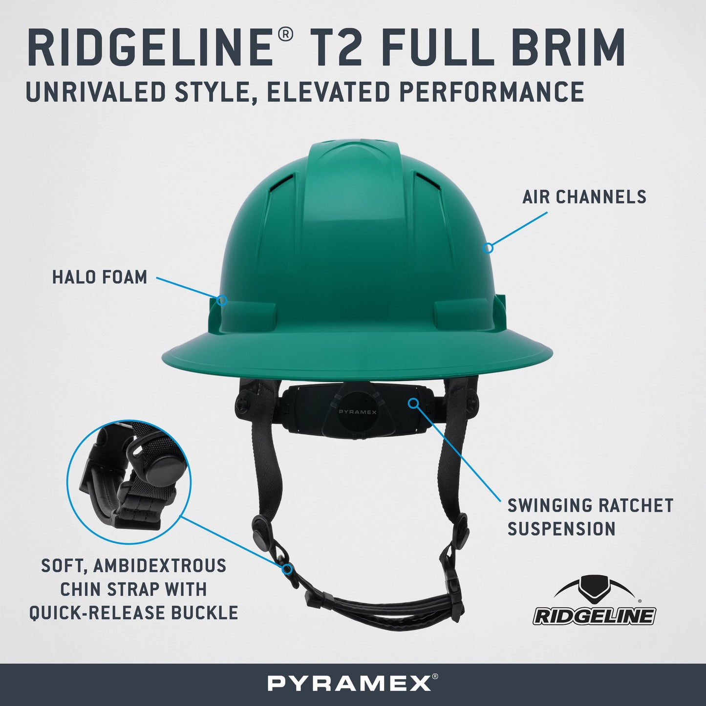 Ridgeline® T2 Full Brim - official Pyramex product image 104