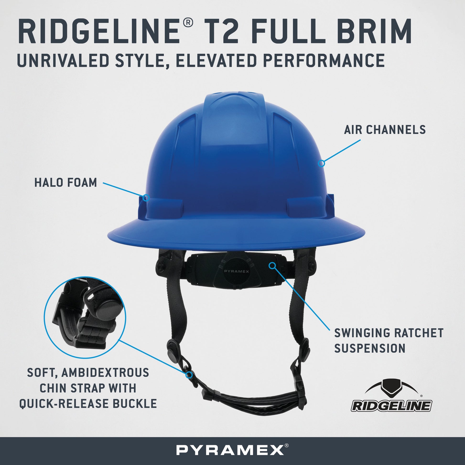 Ridgeline® T2 Full Brim - official Pyramex product image 55