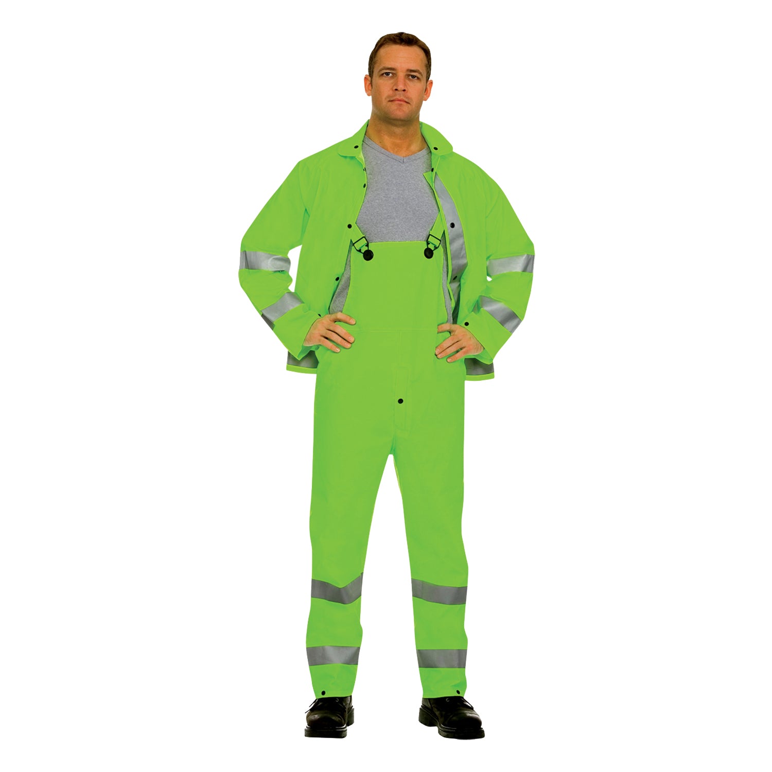 Cordova Riptide™.35 Mm PVC/POLYESTER, HI-VIS #HV353G - HV353GS