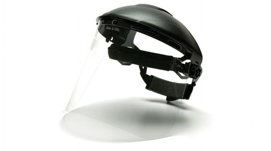 Pyramex Polyethylene Face Shield Safety Goggles Clear model S1010