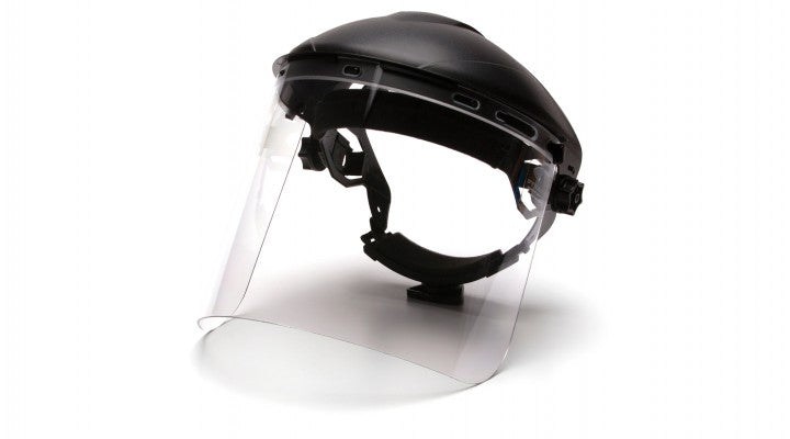 Molded Polycarbonate Face Shield