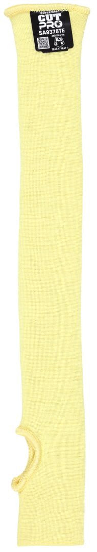 CutPro ARX Aramid Cut-Resistant Sleeve, ANSI A3, 18-Inch Thumb Slot