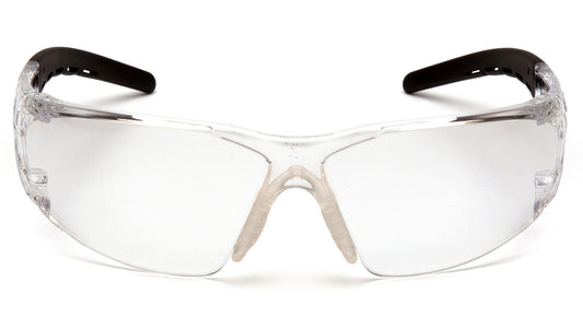 Pyramex Fyxate Safety Glasses Black Clear model SB10210S
