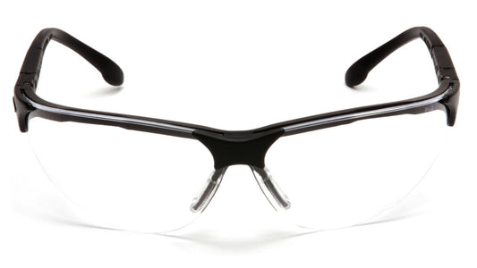 Pyramex Rendezvous Safety Glasses Black Clear model SB2810S