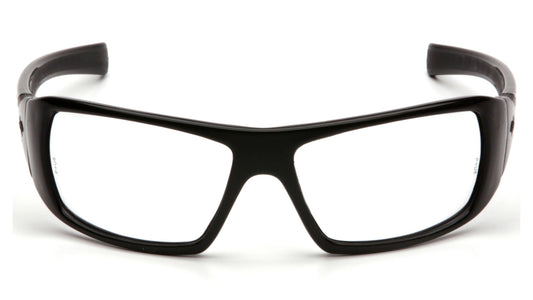 Pyramex Goliath Safety Glasses Black Clear model SB5610D