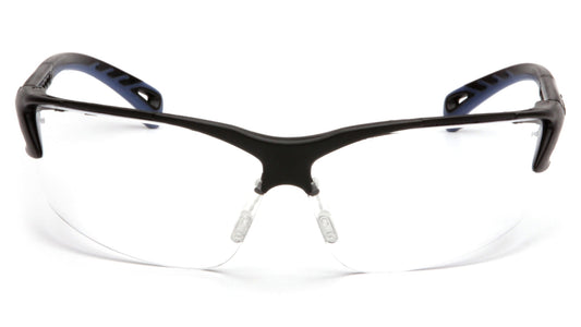 Pyramex Venture 3 Safety Glasses Black Clear model SB5710D