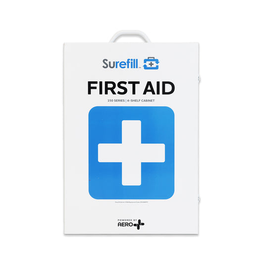 Surefill™ 4 Shelf Food Metal Cabinet 150 Series Class B (w/ Meds)