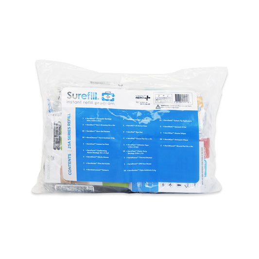 SUREFILL™ 25 ANSI 2021 A First Aid Kit Refill – For all 25A Series Kits 2021