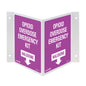 Overdose Kit 3-Way Wall Sign