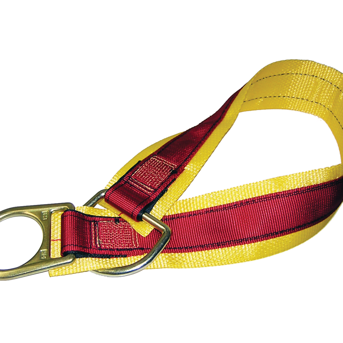 MSA Web Straps and Slings - Double D-Ring Anchorage Connector Strap, 4'
