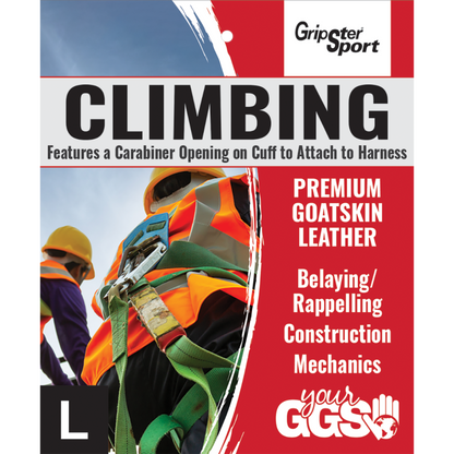 Global Glove Gripster SG5308 Goatskin Belay/Rappelling Gloves - view 13
