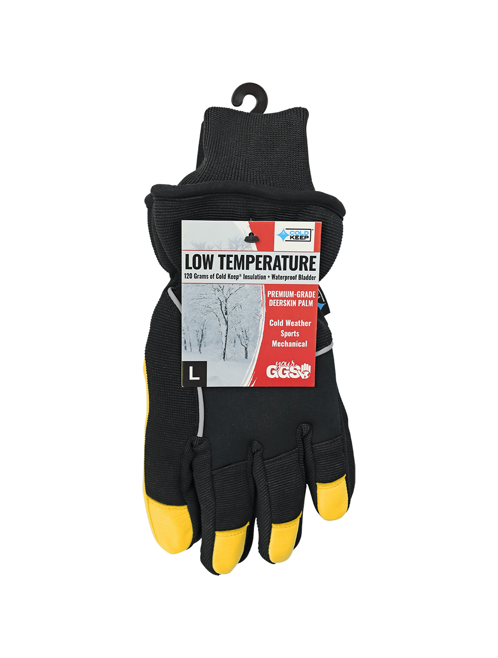 Global Glove - SG7200INT - Insulated Gloves - neoprene coating - red