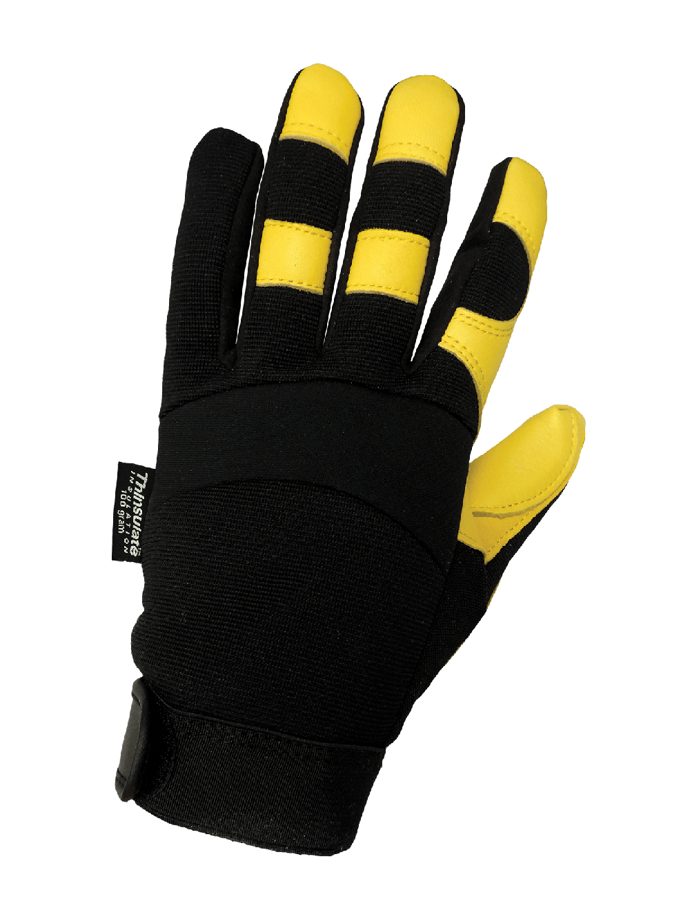 Global Glove - SG7700IN - Leather Palm Gloves - neoprene coating - black