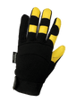 Global Glove - SG7700IN - Leather Palm Gloves - neoprene coating - black