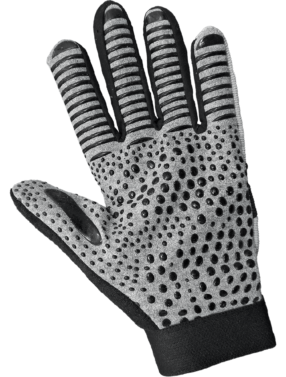 Gripster® - SG9003 - Mechanics Gloves - silicone coating - gray