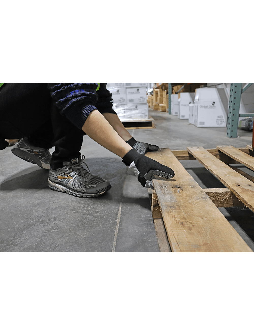 Gripster® - SG9003 - Mechanics Gloves - silicone coating - gray