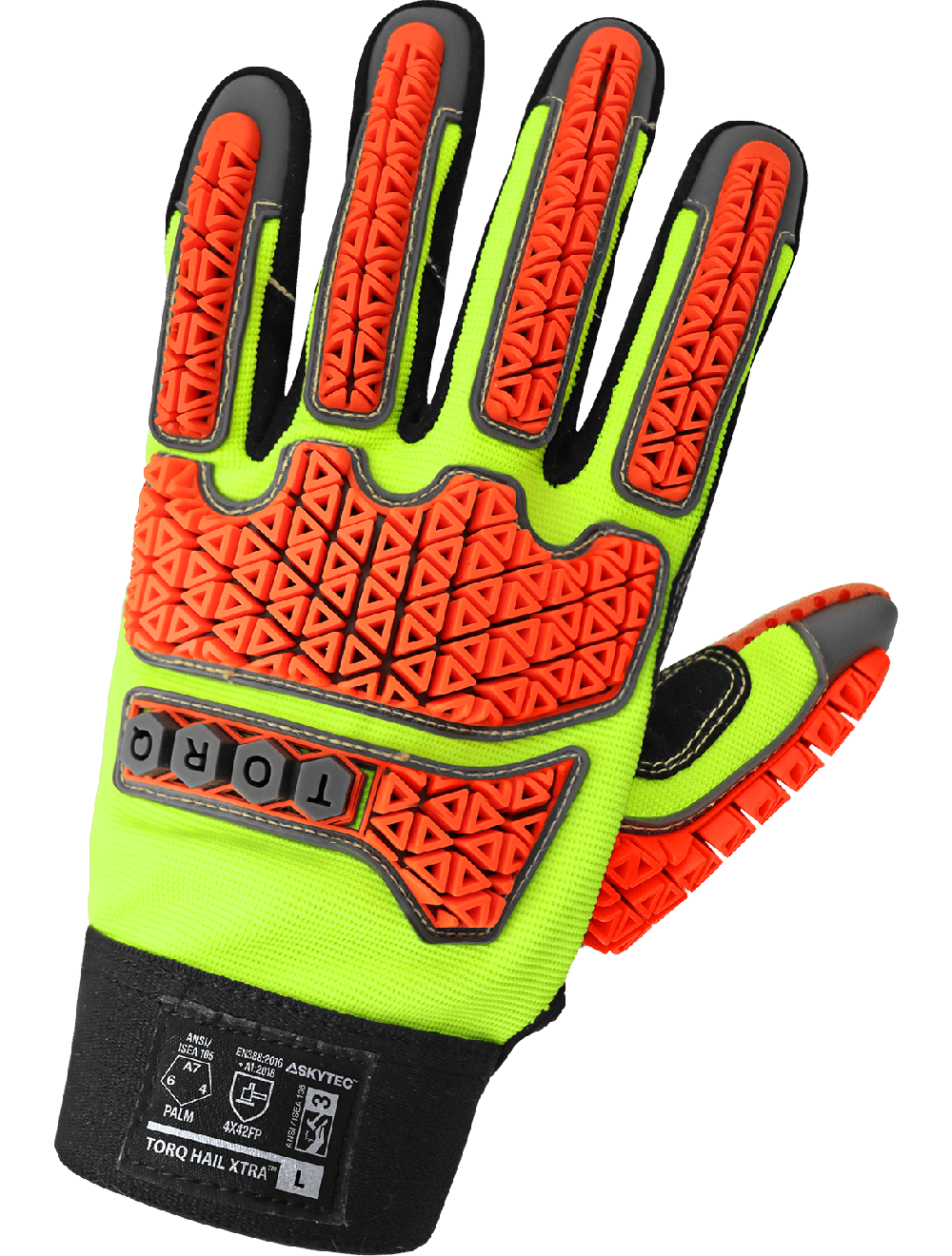 Torq Hail Xtra™ - SG9928 - Leather Palm Gloves - cut level A7 - black