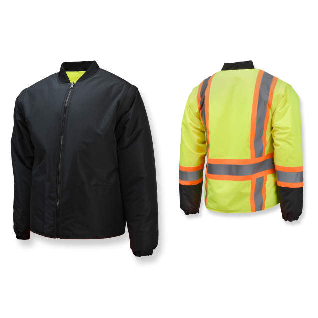 Radians SJ610B Weatherproof Parka with Zip-Out Reversible Bomber Jacket