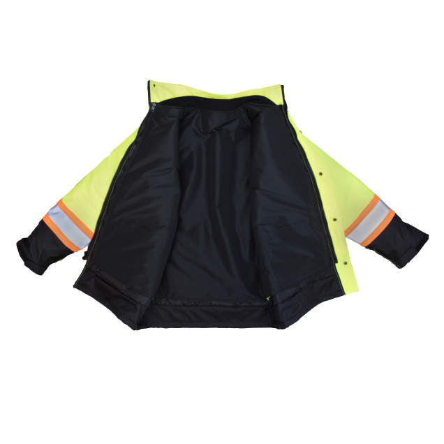 Radians SJ610B Weatherproof Parka with Zip-Out Reversible Bomber Jacket