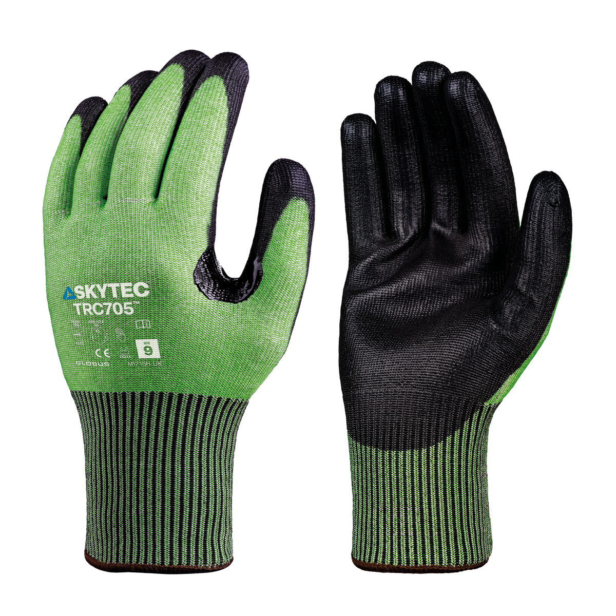Skytec TRC705 - palm and back - green and black