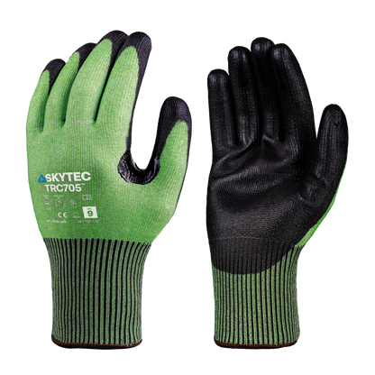 Skytec TRC705 - palm and back - green and black