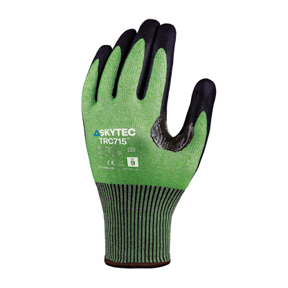 Skytec TRC715 - back of hand - green and black
