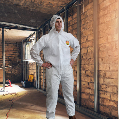 Cordova C-max™ White SMS Coverall With Hood #SMS3002XL image 5
