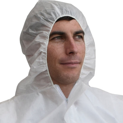 Cordova C-max™ White SMS Coverall With Hood #SMS3002XL image 7