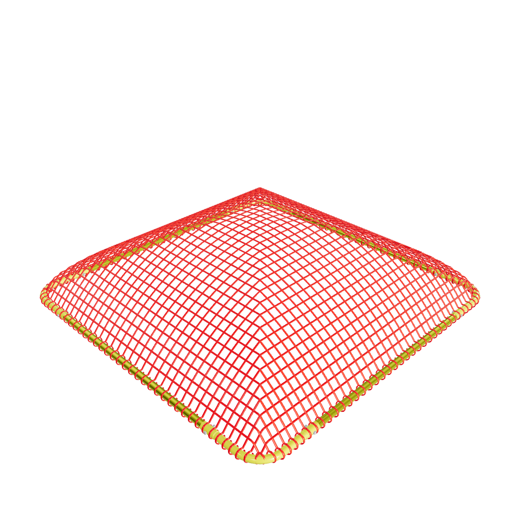 6’ x 6’ SKYNET Skylight Fall Protection System