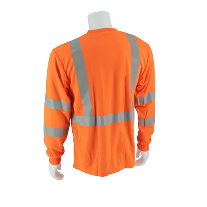 Cordova Class 3 Orange Birdseye Mesh Fabric T-sh #SPV510L image 3