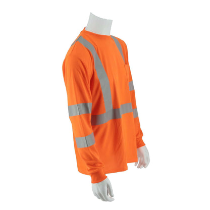 Cordova Class 3 Orange Birdseye Mesh Fabric T-sh #SPV510L image 4