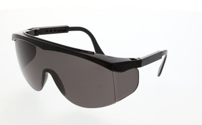 MCR Safety SS1 - SS1 Series Safety Glasses - Wrap-Around Lens Design - Built-In Side Shields - Extendable Length Spatula Temples — manufacturer image 2