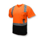 Radians ST11B Type R Class 2 Short Sleeve Black Bottom T-Shirt